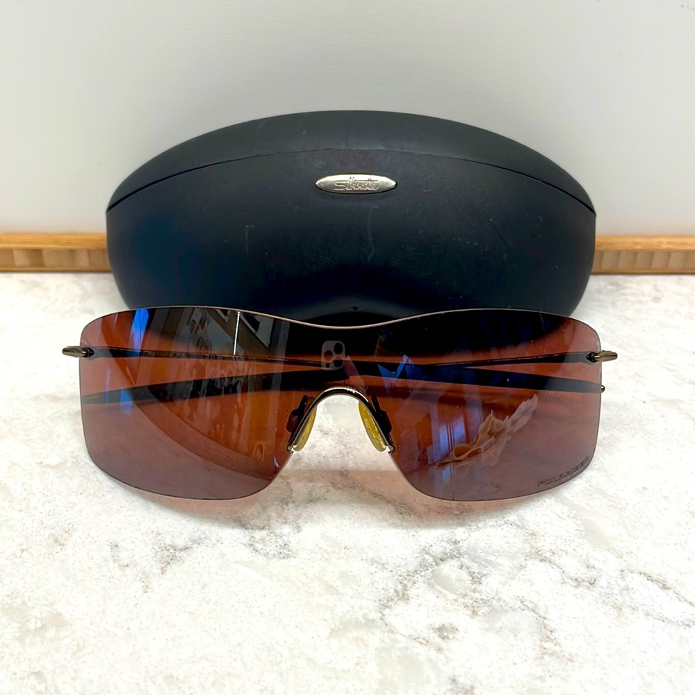 Silhouette rimless frame sunglasses